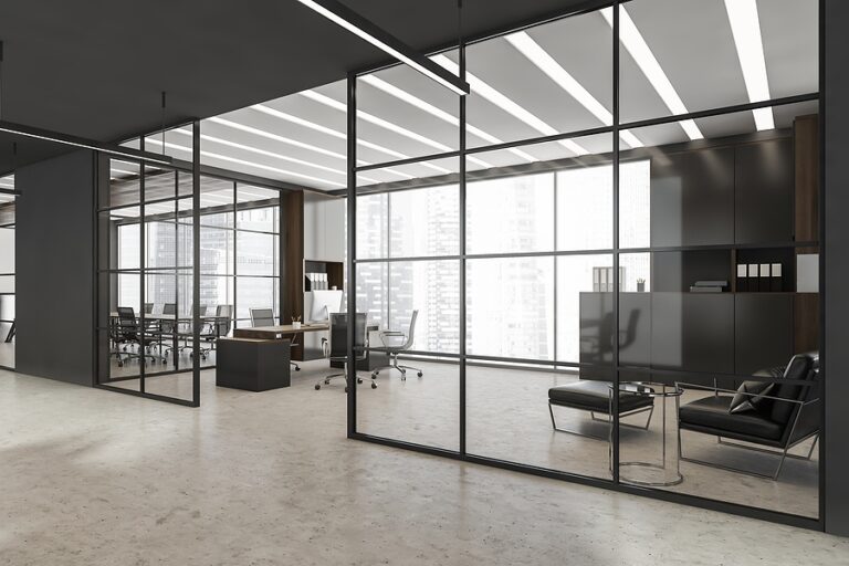 Glass Partitions & Ceiling Vents: The Forgotten Office Clean